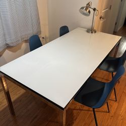 IKEA Glass Top Dining Table