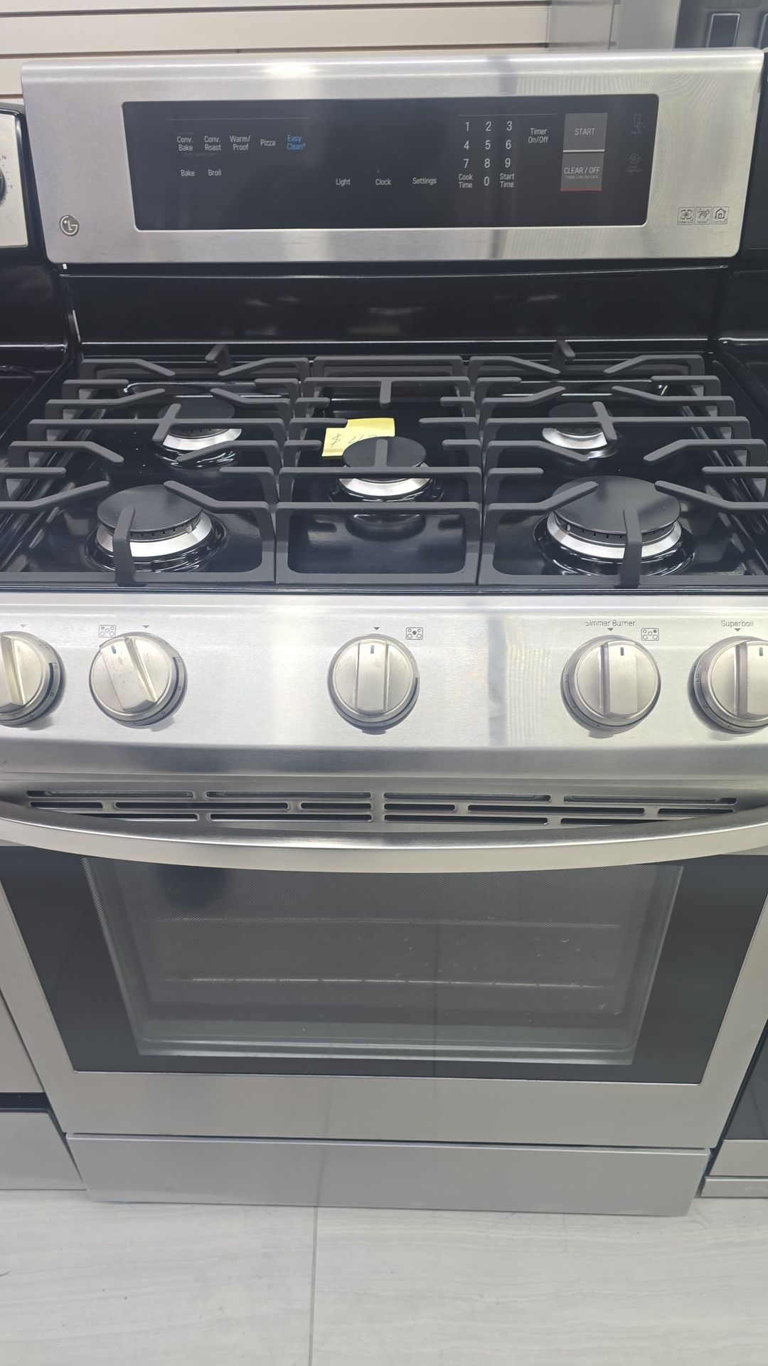 Lg Gas Stove 5 Burner 30 Inches
