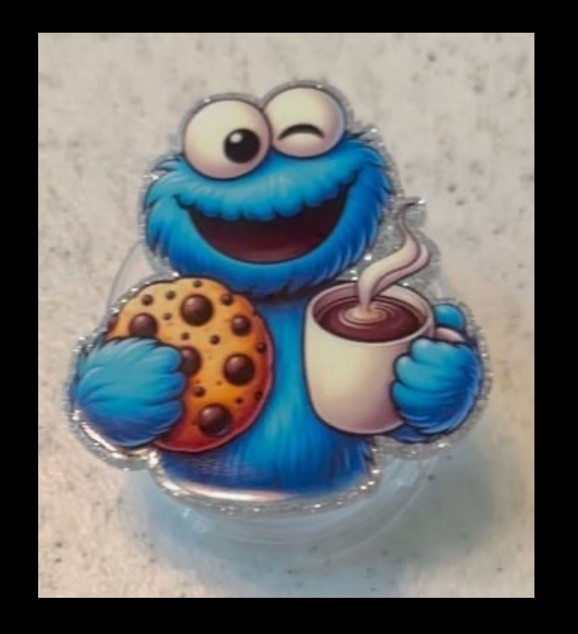 Cookie Monster Pop Socket