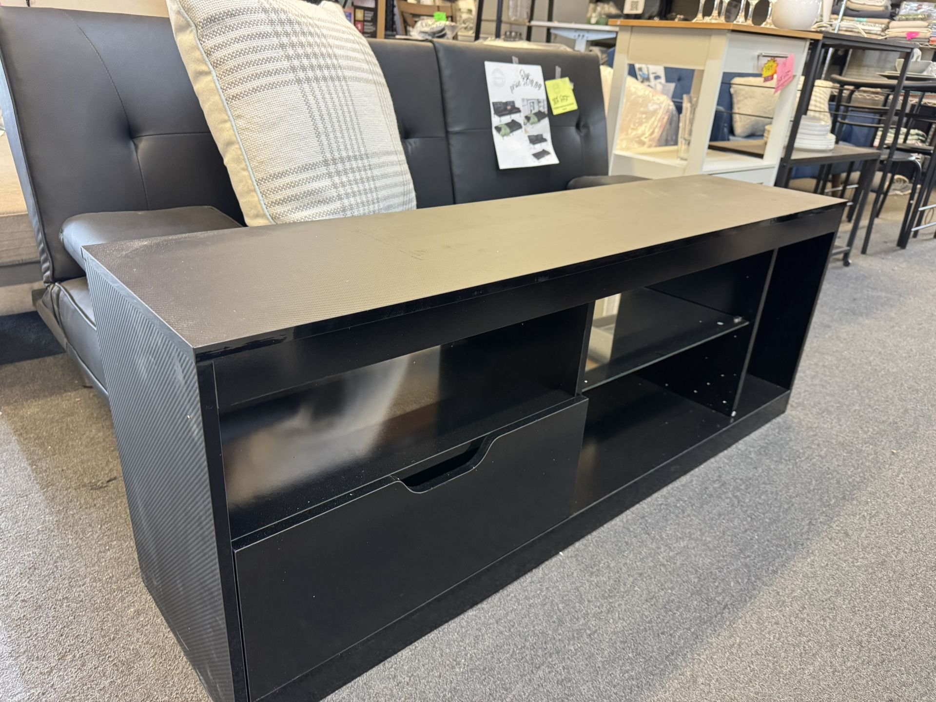 Tv Stand New Fully Assembled Black