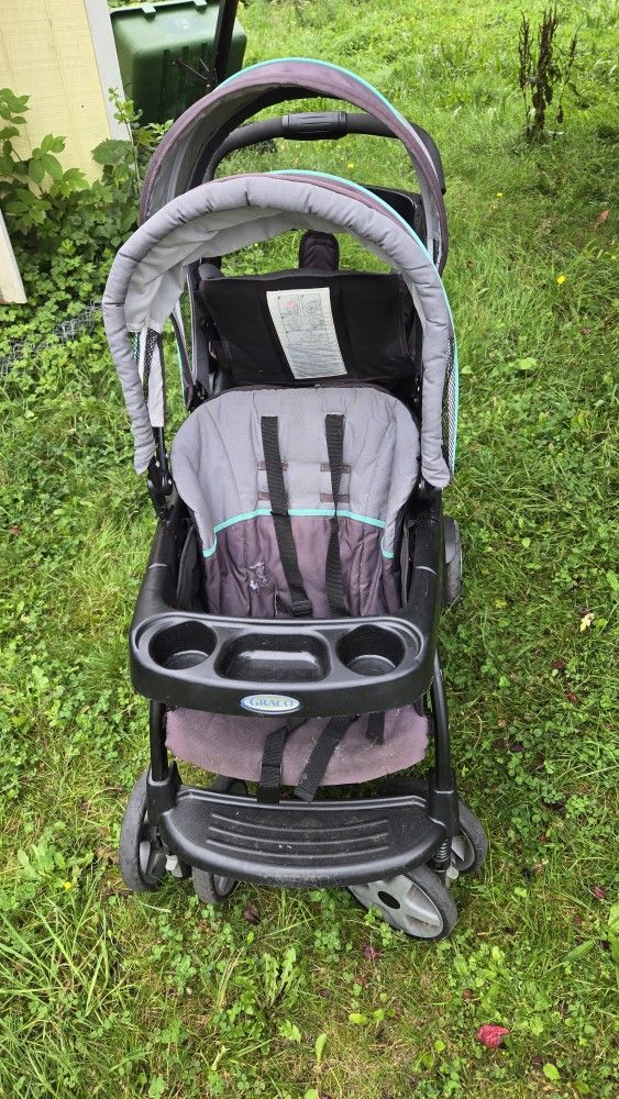 Sit And Stand Double Stroller