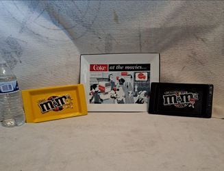 2 Ceramic Candy Dishes 4.5"×8" Plus One Heavy 9"×12" Ceramic Coca-Cola Serving Tray All For 1 Price