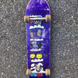 Val x Glaboe Stacked Skateboard With Spitfire Wheels