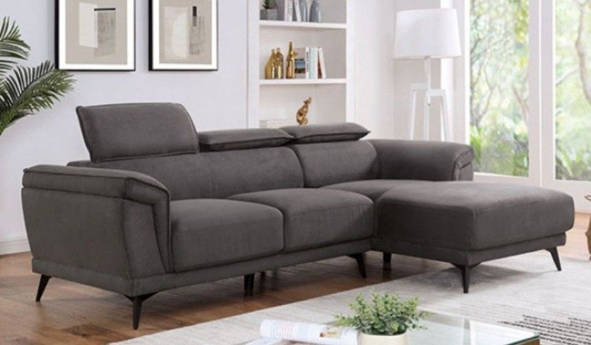 Brand New Grey Modern Style Sectional Sofa