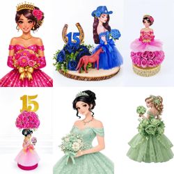 Custom Event Centerpieces for Quinceañeras, Baptisms, and Birthdays
