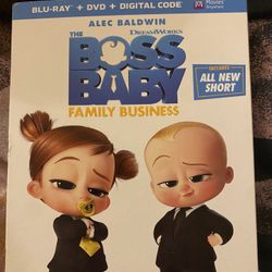 The Boss Baby Family Business Movie Dvd
