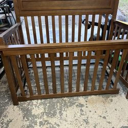 Solid Wood Convertible Crib