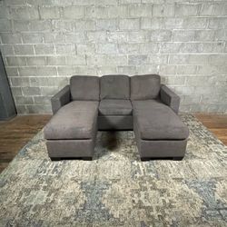 Grey Sectional Couch “WE DELIVER”