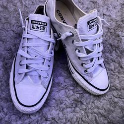 Silver Converse