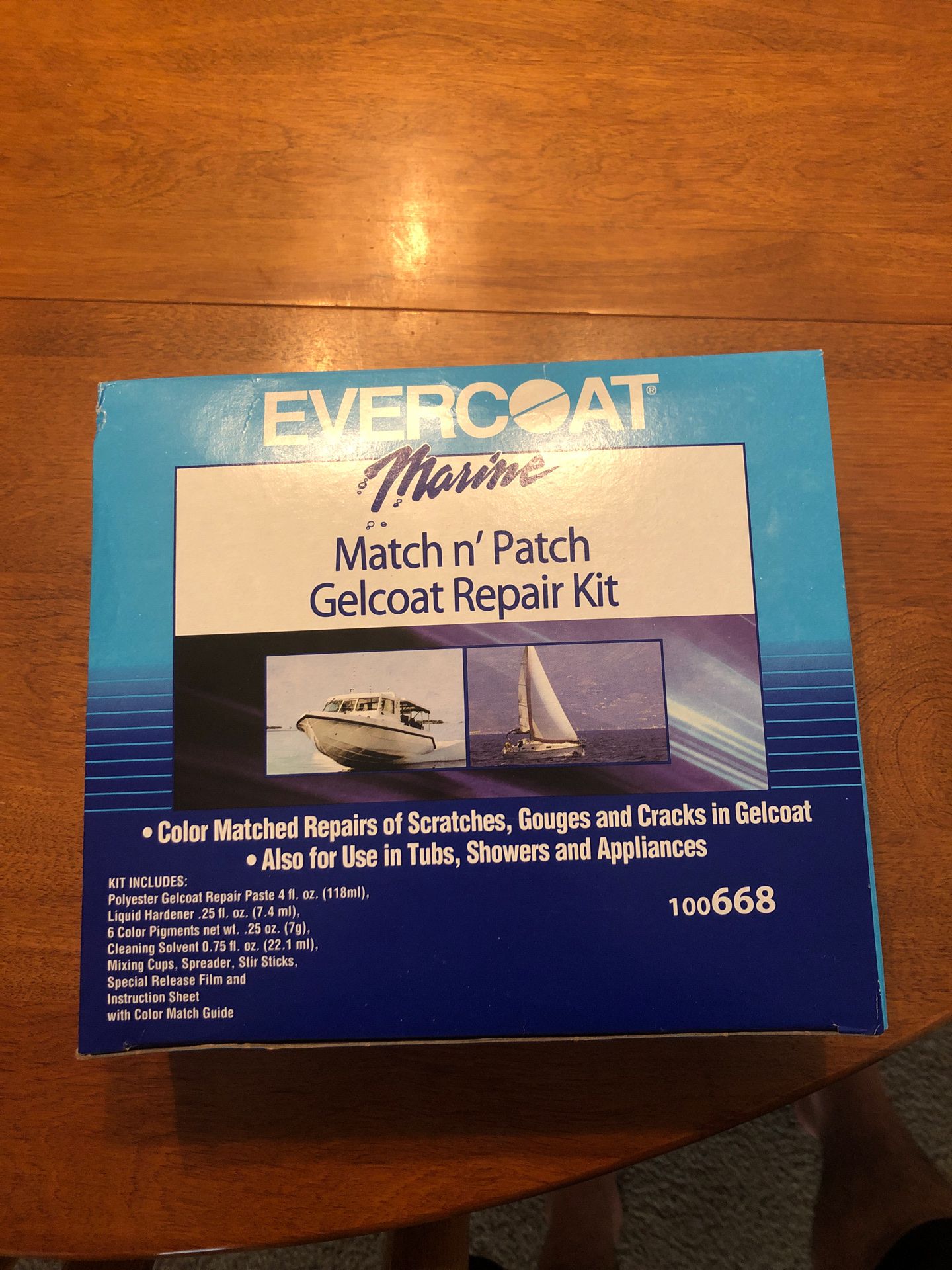 Marine Gelcoat Repair Kit