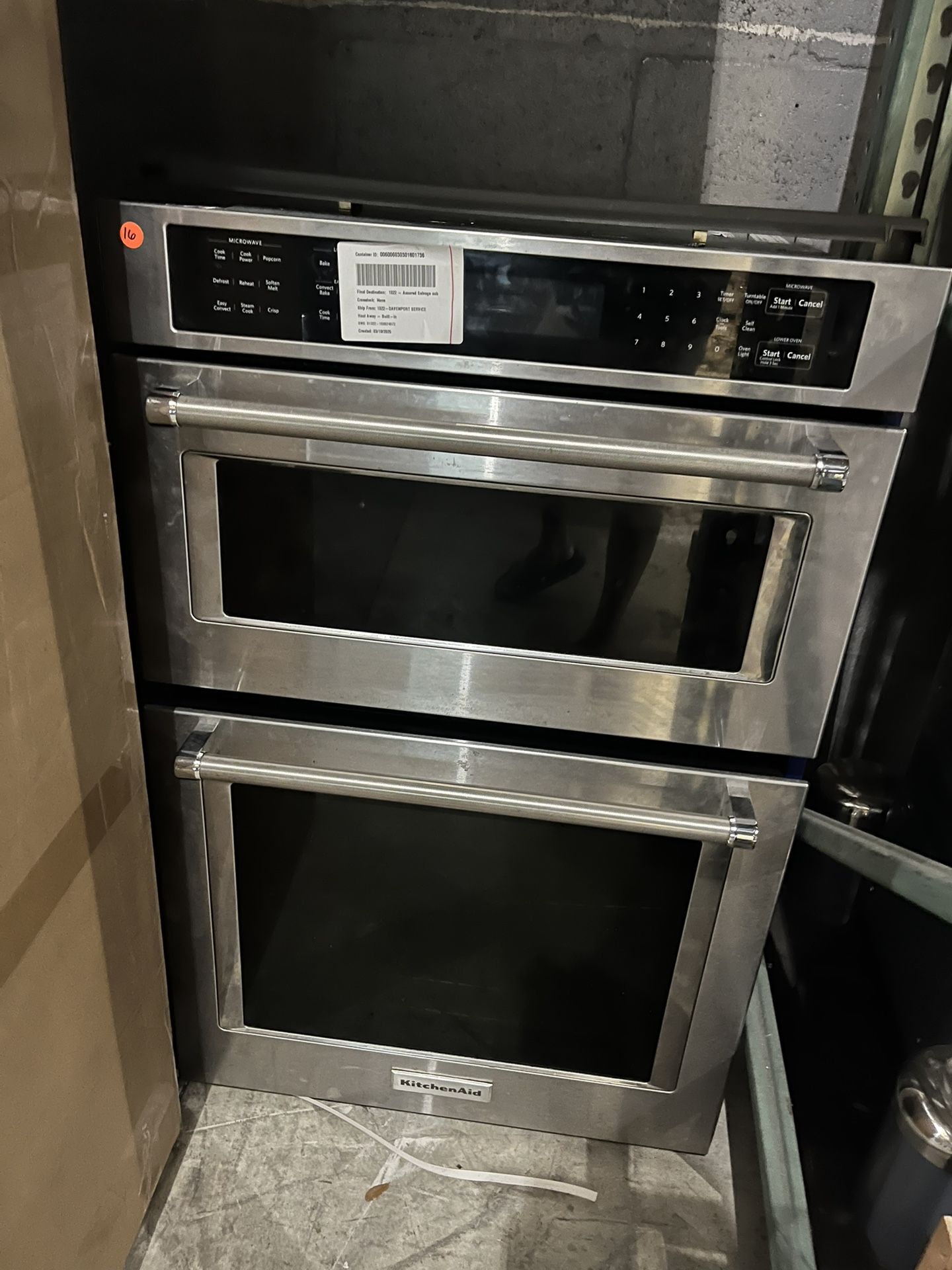 Microwave And Oven Kitchen aid