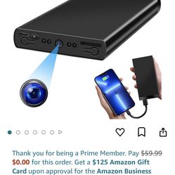 Power bank Hidden Mini Camera Night vision 