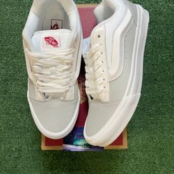 Vans Knu Old Skool skate white/red
