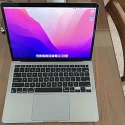 2021 13” Macbook Air M1/8GB RAM/256GB SSD Storage with Charger Laptop Computer Apple