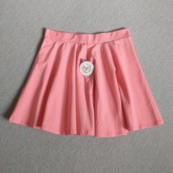 NEW WITH TAG WOMEN'S STRIPE SKATER  SKIRT SZ LARGE 