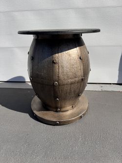 Custom Barrel Table