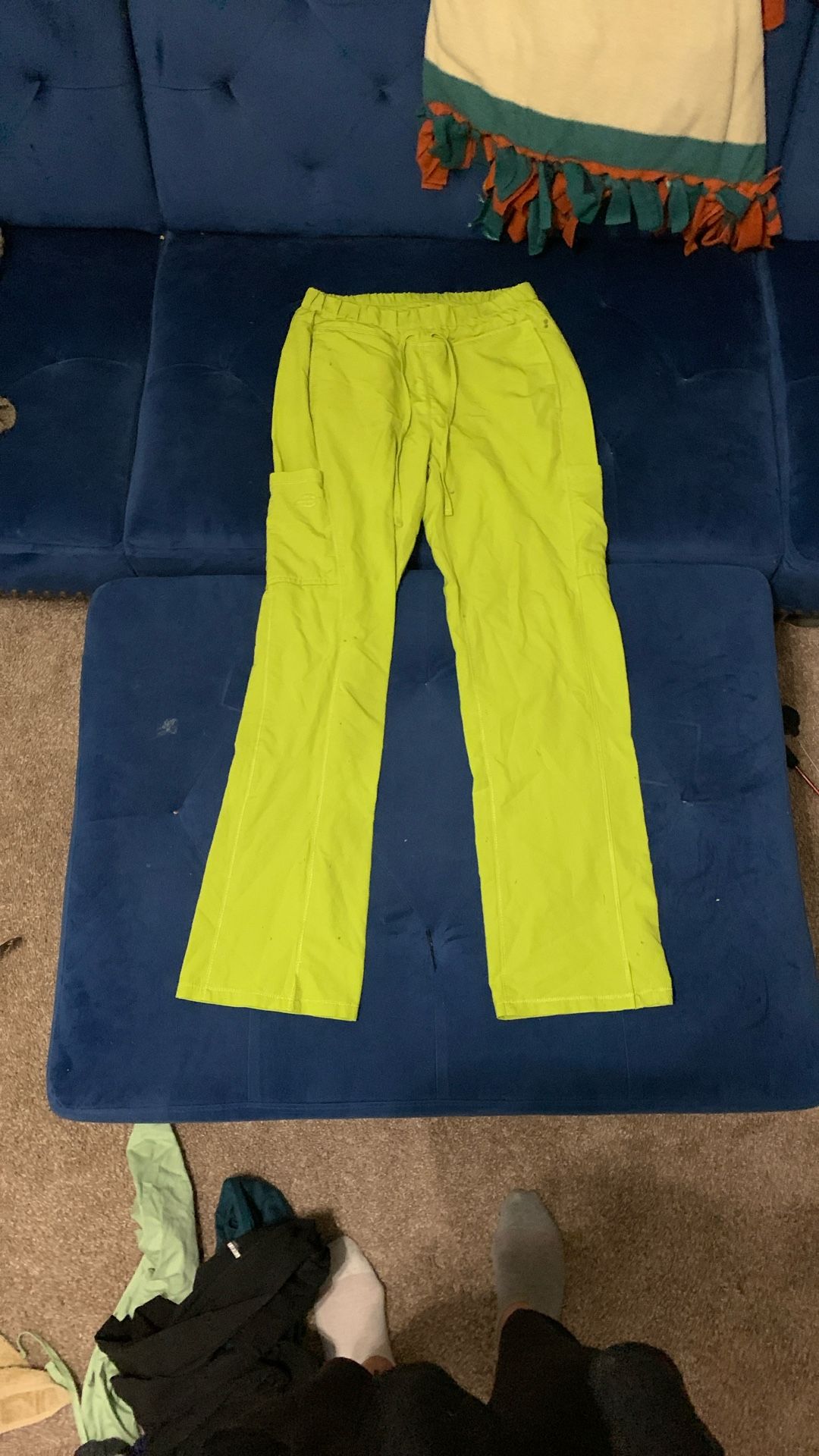 Dickies Lime Green S Scrub Bottoms