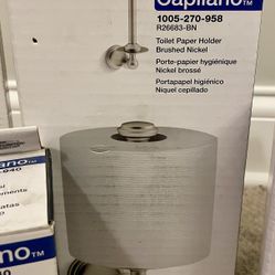 KOHLER Capilano Toilet Paper Holder in Vibrant Brushed Nickel