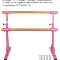 Ballet Bar 4 Feet Fitness Barre Ballet Barre Adjustable 
