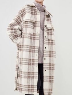 Plaid Streetwear Long Jacket