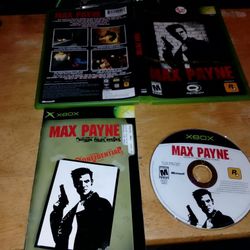 Xbox Game New York, Fugitive Undercover Cop. Nothing To Lose. MAX PAYNE 