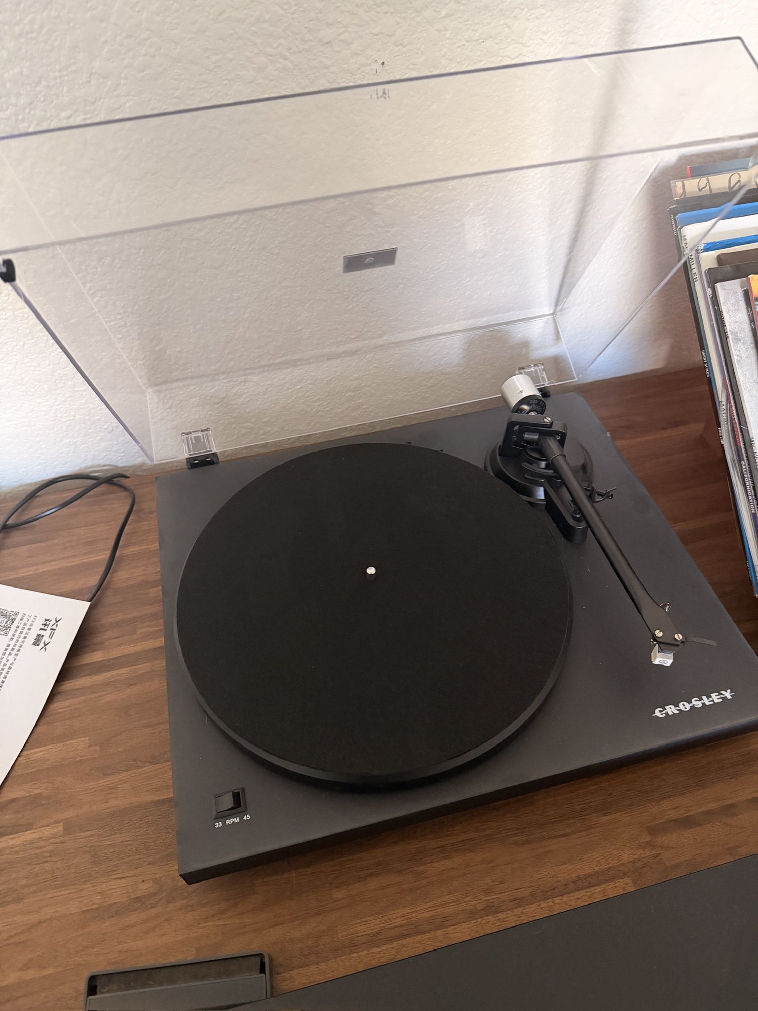 Crowley Record Player