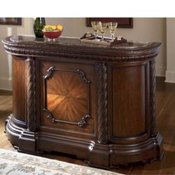 North Shore Bar with Marble Top D553-65