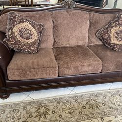 Brown Leather Salon