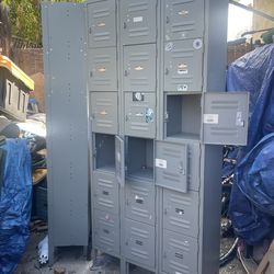 Steel lockers