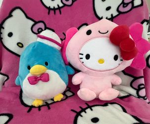 Sanrio plushies