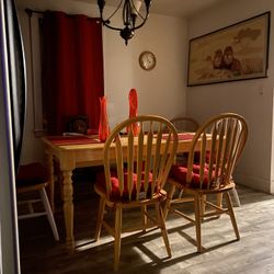 Kitchen Table Set With 4 Chairs 