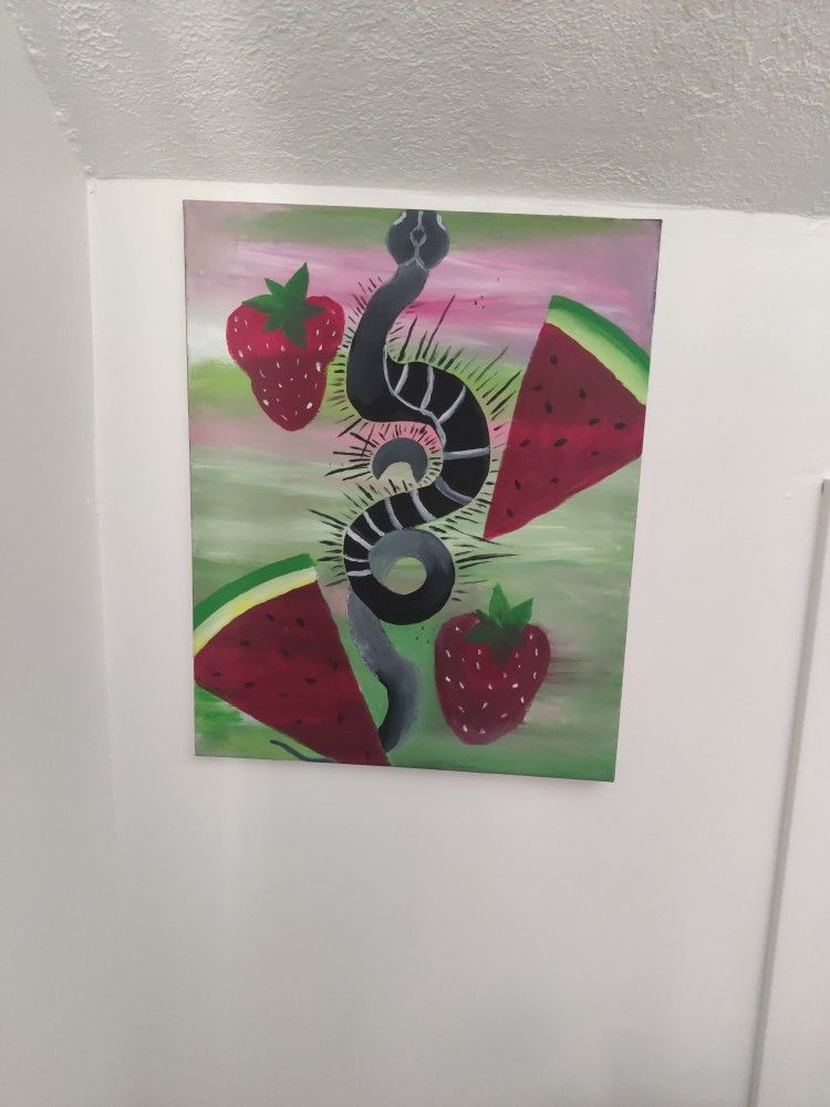 Snake & Fruit 🎨