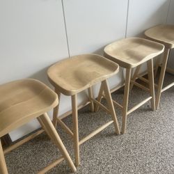 Bar Counter Stool (Set Of 4)
