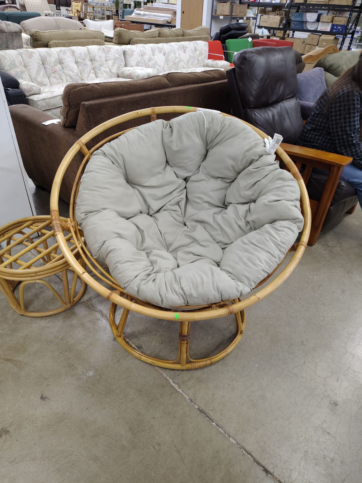 Papasan chair
