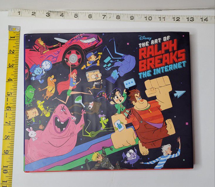 Book Disney The Art of Ralph Breaks the Internet

A great collectors book for fans of Disney Oscar-nominated Wreck it Ralph movies and a resource for 