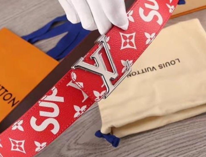 Louis Vuitton /Supreme Belt- Exclusive Direct from Italy!!!