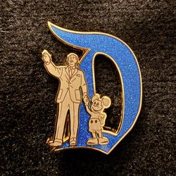 Disney Pin Secret Walt And Mickey Mouse