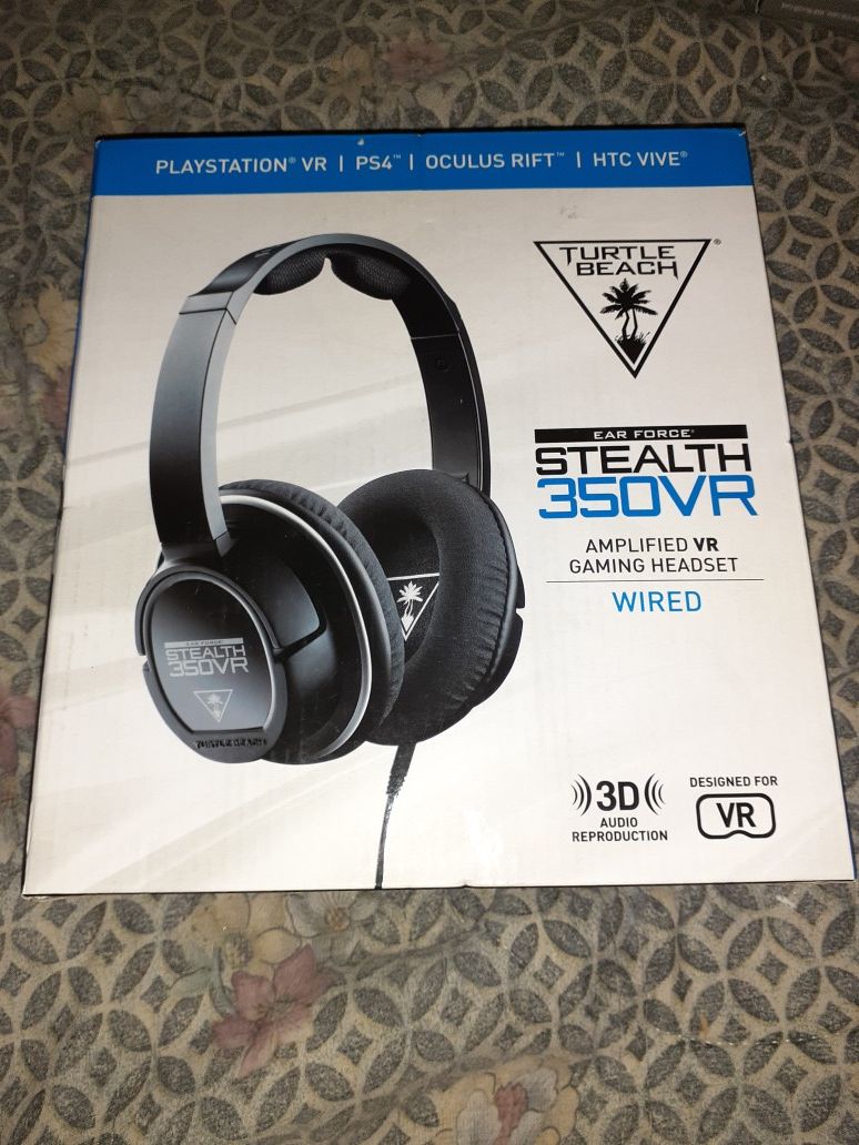 Turtle beach stealth 350vr gaming headset for ps4