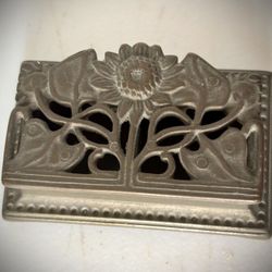 1930’s Brass Art Nouveau Stamp Box 