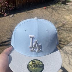 Blue and gray LA hat brand new