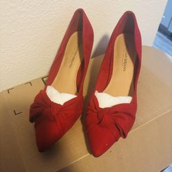Christian Siriano Red Heels - Size 9