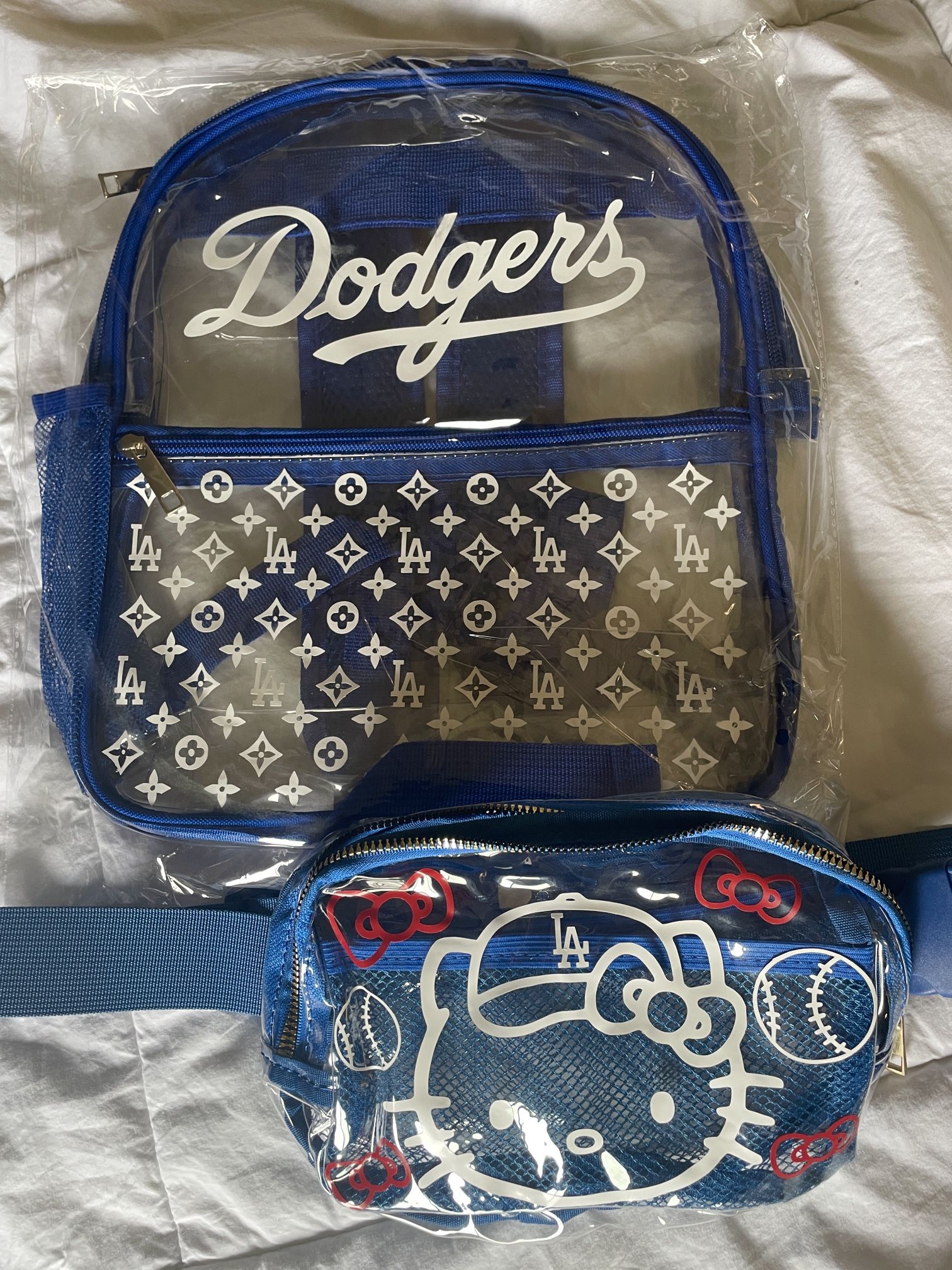 Hello kitty Dodger Clear Bags