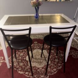 Two Counter Height Stools