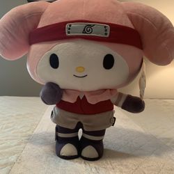 Hello Kitty Naruto My Melody Plush