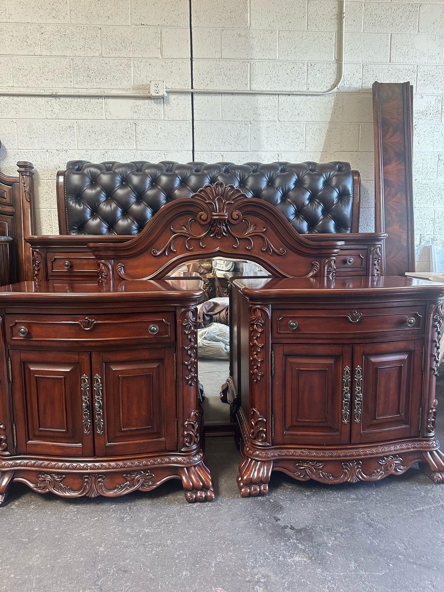 Elegant King Bed Set