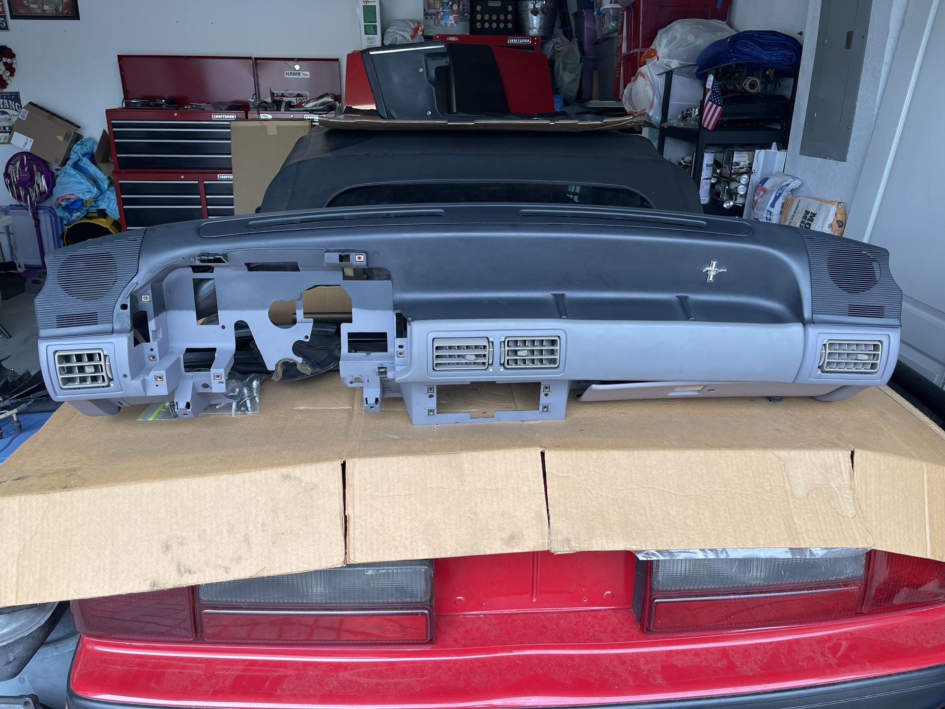 93 Mustang Dash Opal Grey