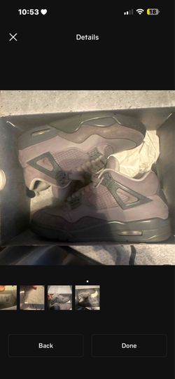 Wet Cement Jordan 4s