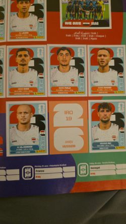 Panini sticker trades