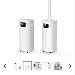 Greenland 5.3Gal Commercial Humidifier for Large Rooms, WiFi Enabled