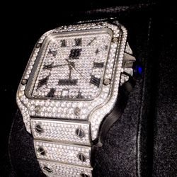 Harlembling 16ct VVS MOISSANITE Watch 